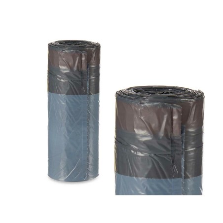 Sacchetti per la Spazzatura 190939000493 190939000493 Grigio Polietilene 30 L Chiusura automatica Agrumi 15 Unità