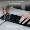 Tastiera Cherry KW 9200 MINI Qwerty in Spagnolo Nero