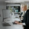 Tastiera Cherry KW 9200 MINI Qwerty in Spagnolo Nero