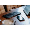 Tastiera Cherry KW 9200 MINI Qwerty in Spagnolo Nero