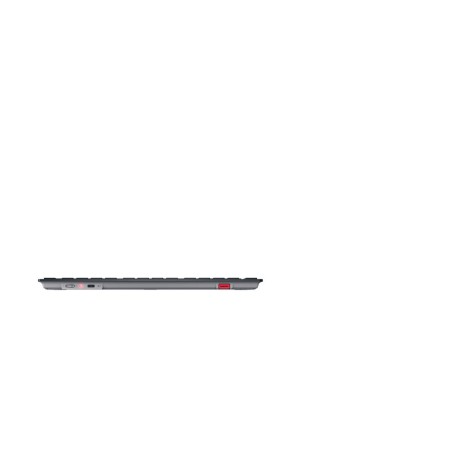 Tastiera Cherry KW 9200 MINI Qwerty in Spagnolo Nero