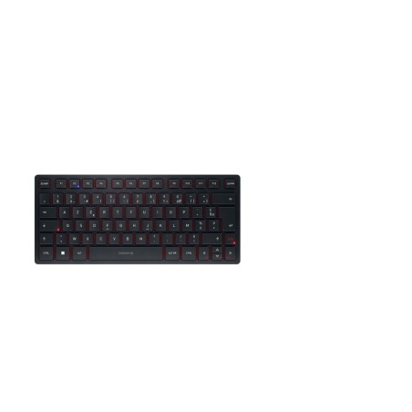 Tastiera Cherry KW 9200 MINI Qwerty in Spagnolo Nero