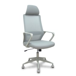 Sedia Ufficio con Poggiatesta Foröl 053PGRN Grigio