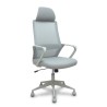 Sedia Ufficio con Poggiatesta Foröl 053PGRN Grigio