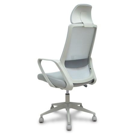 Sedia Ufficio con Poggiatesta Foröl 053PGRN Grigio