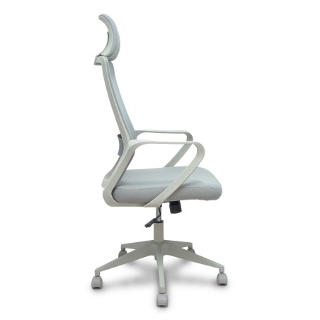 Sedia Ufficio con Poggiatesta Foröl 053PGRN Grigio