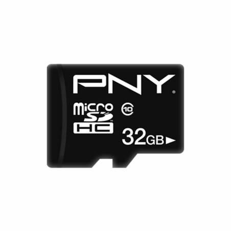 Scheda Di Memoria Micro SD con Adattatore PNY Performance Plus Performance Plus C10 32 GB