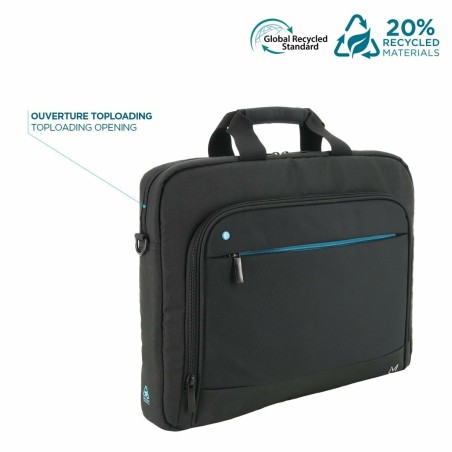 Zaino per Portatile Mobilis 003075 Nero