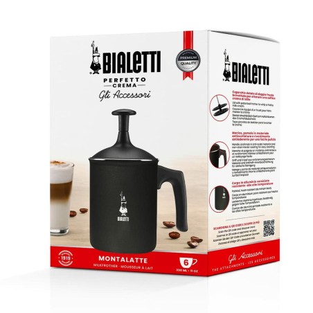 Caffettiera Italiana Bialetti 00AGR395 Nero Metallo Alluminio Plastica