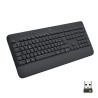 Tastiera Wireless Logitech Signature K650 Qwerty in Spagnolo Nero Acciaio