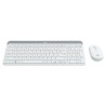 Tastiera e Mouse Logitech  MK470 Bianco Francese AZERTY