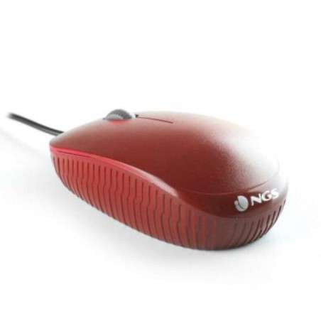 Mouse Ottico Mouse Ottico NGS NGS-MOUSE-0908 Rosso 1000 dpi