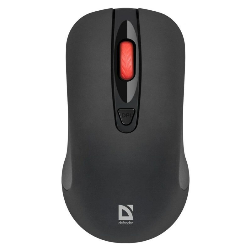 Mouse Ottico Wireless Defender NEXUS MS-195 RF Nero 1600 dpi