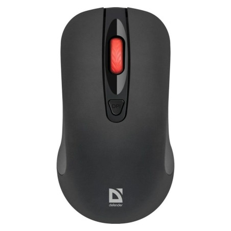 Mouse Ottico Wireless Defender NEXUS MS-195 RF Nero 1600 dpi