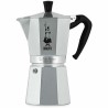 Caffettiera Italiana Bialetti Moka Alluminio 550 ml 9 Tazze Argentato