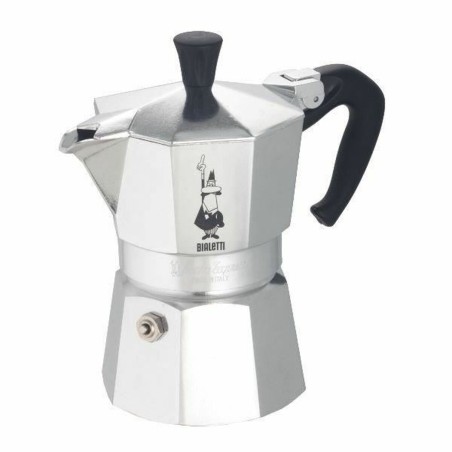 Caffettiera Italiana Bialetti Moka Alluminio 550 ml 9 Tazze Argentato