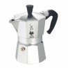 Caffettiera Italiana Bialetti Moka Alluminio 550 ml 9 Tazze Argentato