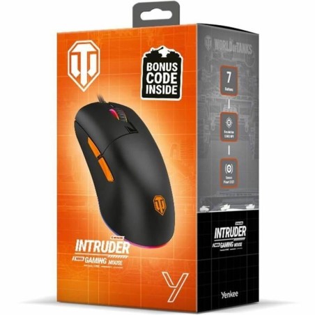 Mouse Yenkee INTRUDER YMS WT200 Nero
