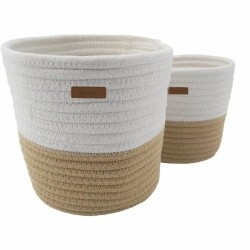 Cesto Domiva Beige Cotone