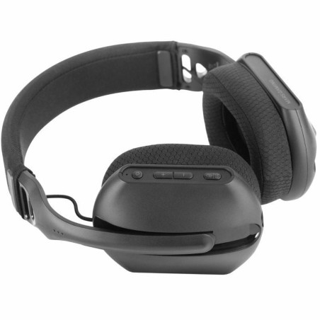 Auricolari con Microfono Gaming Mars Gaming MHWPRO Nero