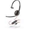 Auricolari con Microfono Poly 8X214A6 Nero