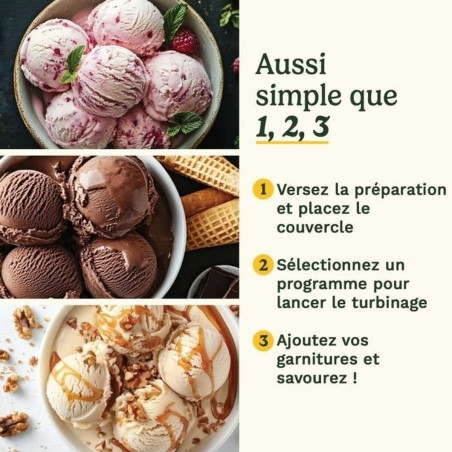 Gelatiera Cuisinart ICE90E Bianco 100 W 1 L