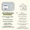 Gelatiera Cuisinart ICE90E Bianco 100 W 1 L