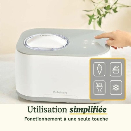 Gelatiera Cuisinart ICE90E Bianco 100 W 1 L