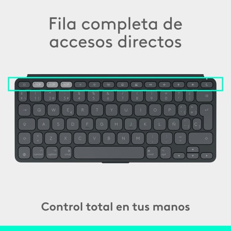 Tastiera Bluetooth Logitech 920-013010 Grafite