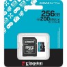 Scheda Di Memoria Micro SD con Adattatore Kingston CANVAS Go! Plus 256 GB