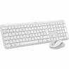 Tastiera e Mouse Logitech 920-012596 Bianco Spagnolo QWERTY