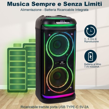 Altoparlante Portatile Trevi Trevi XF 650 KB