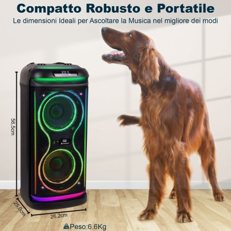 Altoparlante Portatile Trevi Trevi XF 650 KB
