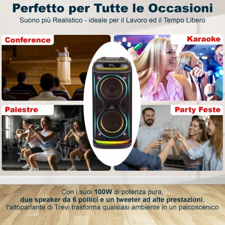 Altoparlante Portatile Trevi Trevi XF 650 KB