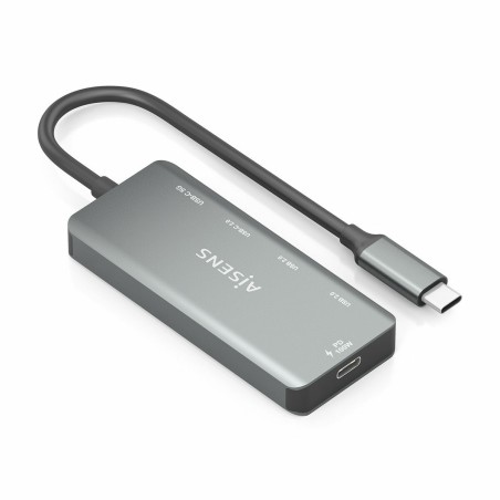 Hub USB Aisens A109-0946 Grigio 100 W