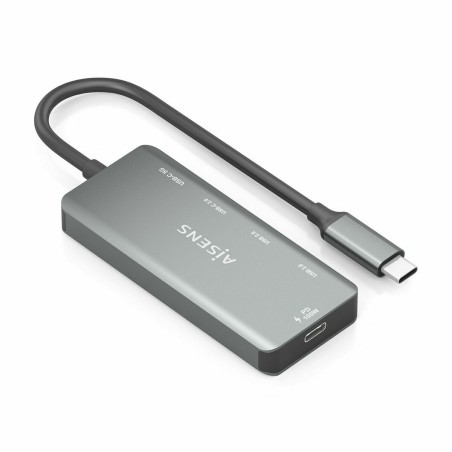 Hub USB Aisens A109-0946 Grigio 100 W