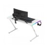 Scrivania Gaming Huzaro HZ-Hero 2.5 White RGB Bianco 120 x 75 x 60 cm