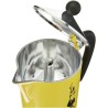 Caffettiera Italiana Bialetti Rainbow Giallo Alluminio 300 ml