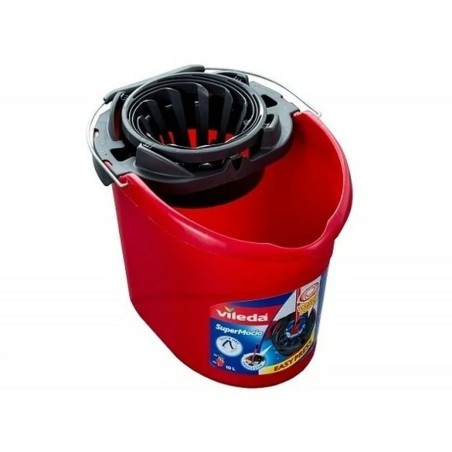 Secchio per Pavimenti Vileda SuperMocio Rosso 10 L 30 x 29 x 38 cm