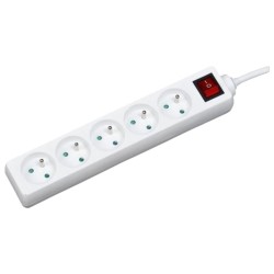 Multipresa 5 Prese con Interruttore GAO (1,4 m)