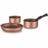Batteria da Cucina Arthur Martin Terracotta 18 Pezzi