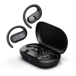 Auricolari Wireless con Custodia di Ricarica JLab IEUEBJBOPSPRTRBLK82 Nero