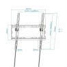 Monitor TooQ LP1071T-B 32"-70" 45 kg