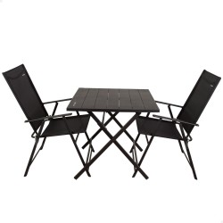 Tavolo con 2 sedie Aktive 75 x 70 x 75 cm (3 Pezzi)