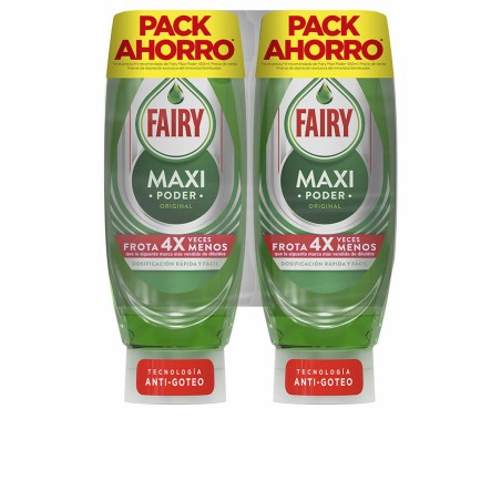Detersivo Liquido per Stoviglie Fairy MAXI PODER 450 ml 2 Unità