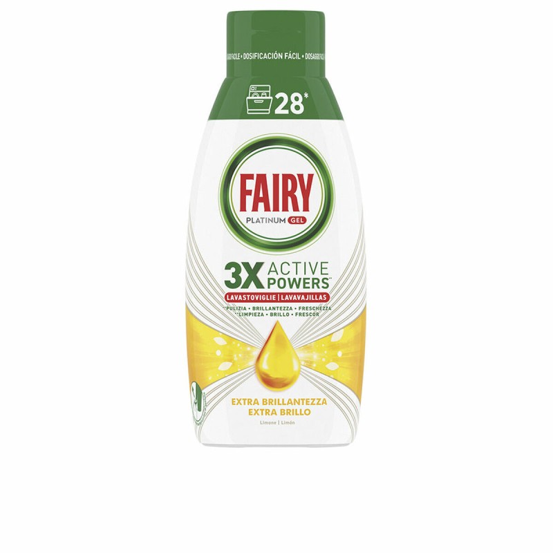 Detersivo Liquido per Stoviglie Fairy PLATINUM 28 lavaggi Detersivo Liquido per Stoviglie Fairy PLATINUM 28 lavaggi