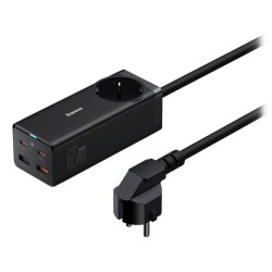 Caricabatterie da Parete Baseus PSZM000901 Nero 65 W