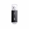 Memoria USB Silicon Power Ultima U02 8 GB USB 2.0 Bianco Nero 8 GB (1 Unità)