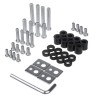 Supporto TV da terra con ruote MacLean MC-949 32" 34"-55"