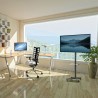 Supporto TV da terra con ruote MacLean MC-949 32" 34"-55"